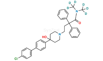 Picture of 4-Dechloro-4-(4-chlorophenyl) Loperamide-d6