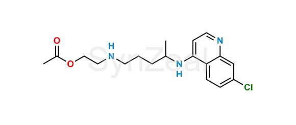 Picture of Desethyl hydrochloroquine-O-Acetate