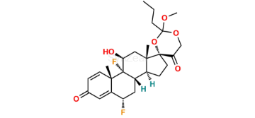 Picture of Difluoroprednisolone Trimethylortobutyrate