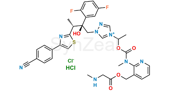 Picture of Isavuconazole Impurity 27 (Mixture of Diastereomers)