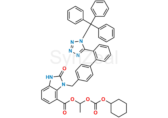 Picture of O-Desethyl N-Trityl Candesartan Cilexetil