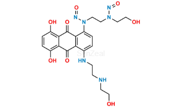 Picture of N-Nitroso Mitoxantrone Impurity 2