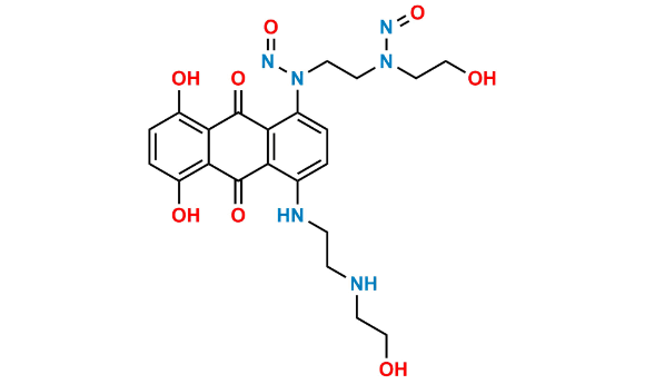 Picture of N-Nitroso Mitoxantrone Impurity 2