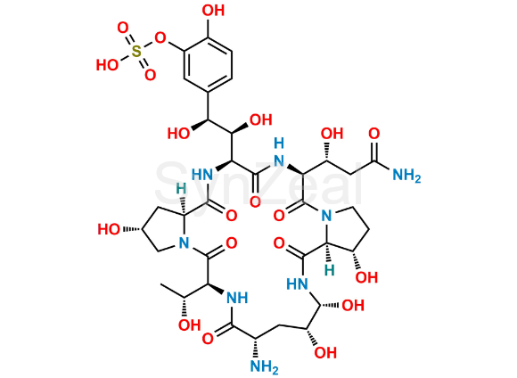 Picture of Micafungin Nucleus Desmethyl Impurity