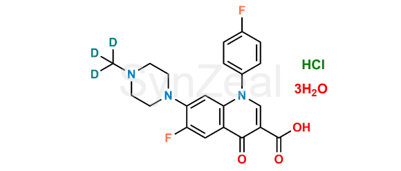 Picture of Difloxacin-d3 Hydrochloride Trihydrate