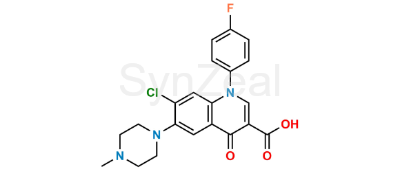 Picture of Difloxacin Hydrochloride Trihydrate EP Impurity E