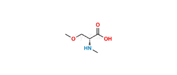 Picture of (R)-3-methoxy-2-(methylamino)propanoic acid 