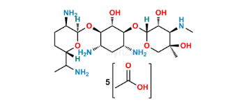 Picture of Gentamicin C2 Pentaacetate (2 : 1 Mixture of C2 and C2a)