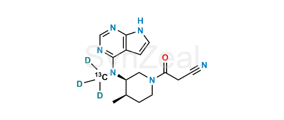 Picture of Tofacitinib 13C D3