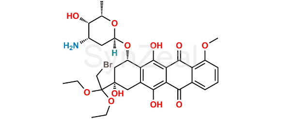 Picture of Doxorubicin Impurity 17