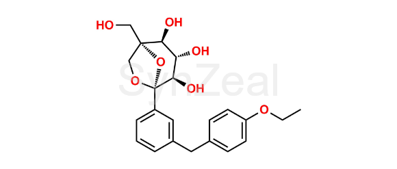 Picture of Deschloro Ertugliflozin Impurity 