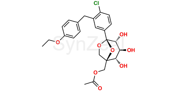 Picture of Mono Acetal Ertugliflozin Impurity    