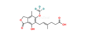 Picture of Mycophenolic Acid-13C-d3