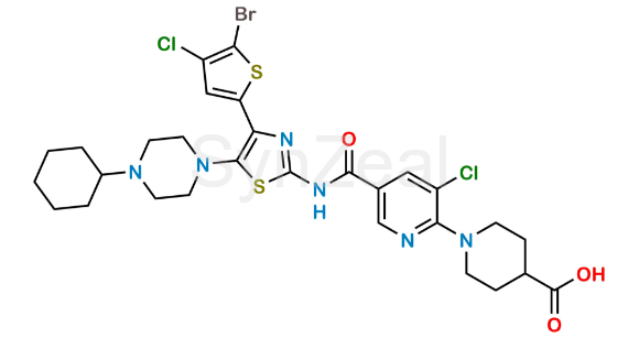 Picture of Avatrombopag Bromo Acid Impurity