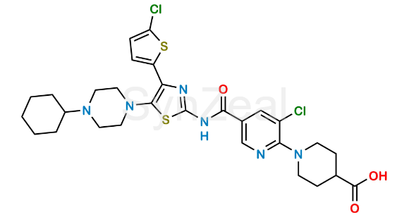 Picture of Avatrombopag 5-Chloro Acid Impurity