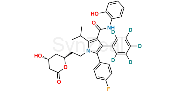 Picture of 2-Hydroxy Atorvastatin Lactone-d5