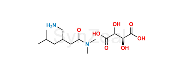Picture of Pregabalin Amine Amide Impurity (tartrate salt)