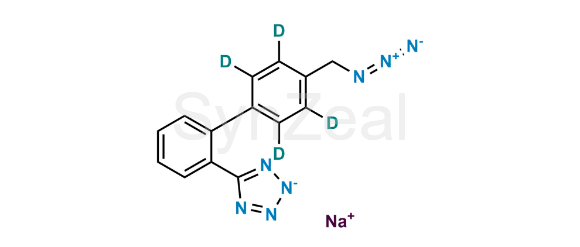 Picture of Azidomethyl Biphenyl Tetrazole – d4