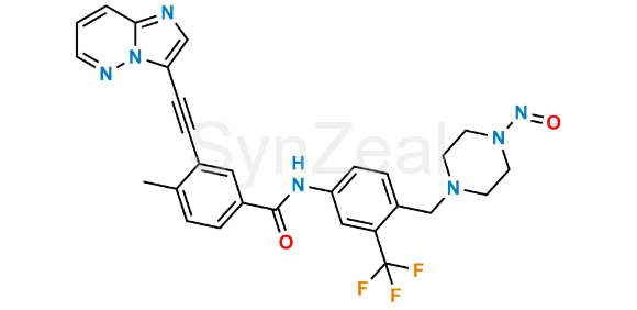 Picture of N-Nitroso N-Desmethyl Ponatinib