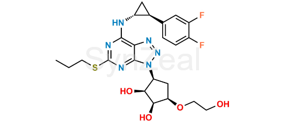 Picture of Ticagrelor (1S,2S,3S,5R) Isomer