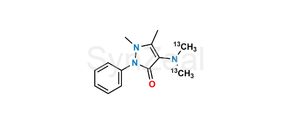 Picture of Aminopyrine (N,N-Dimethyl-13C2)