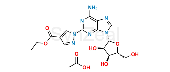 Picture of Regadenoson Impurity A (Acetate salt)