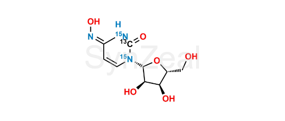 Picture of [13C,15N2]-N4-Hydroxycytidine