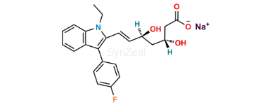 Picture of Fluvastatin EP Impurity C Sodium salt
