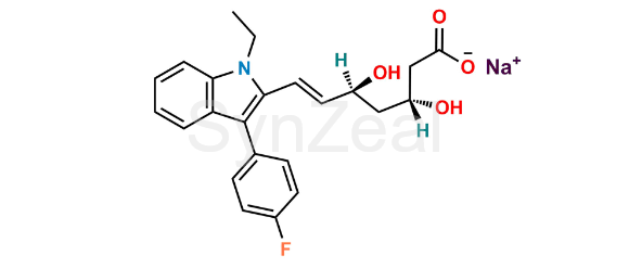 Picture of Fluvastatin EP Impurity C Sodium salt