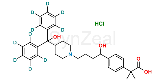 Picture of Fexofenadine-d10 Hydrochloride
