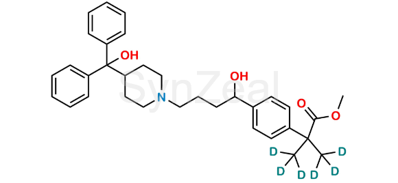 Picture of Fexofenadine-D6 Methyl Ester