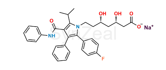 Picture of Atorvastatin EP Impurity E (Na salt) 