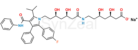 Picture of Atorvastatin EP Impurity F Sodium salt