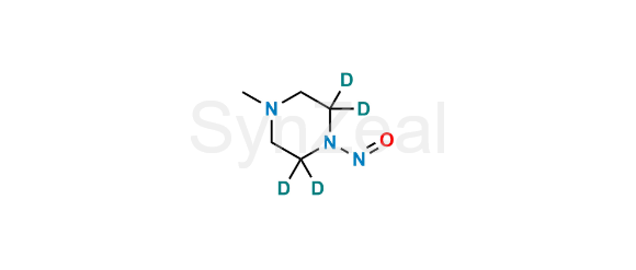Picture of 1-methyl-4-nitrosopiperazine-3,3,5,5-d4