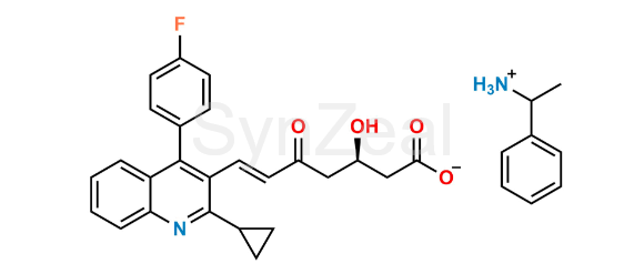 Picture of Pitavastatin 5-Oxo Impurity Phenylethylamine Salt