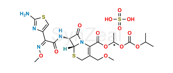 Picture of Cefpodoxime Proxetil Sulfate Salt