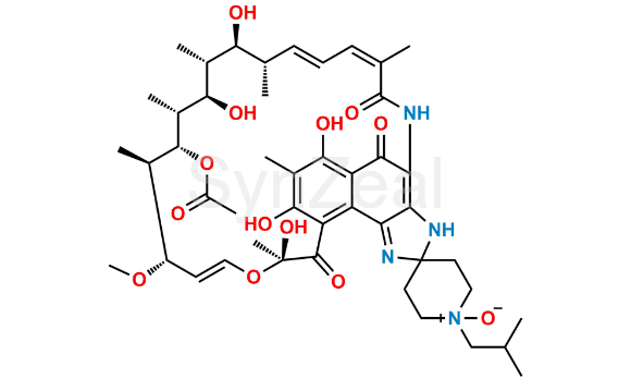 Picture of Rifabutin N-Oxide Open Ring