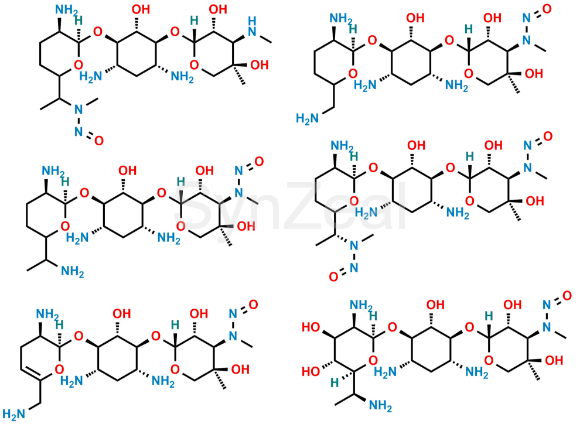 Picture of Mixture of N-nitroso Gentamicin