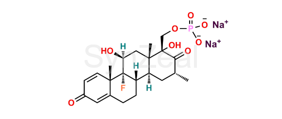 Picture of Dexamethasone Sodium phosphate EP Impurity C Disodium Salt