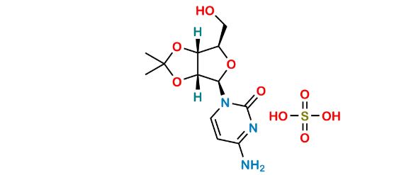 Picture of 2',3'-Isopropylidenecytidine Sulfate 