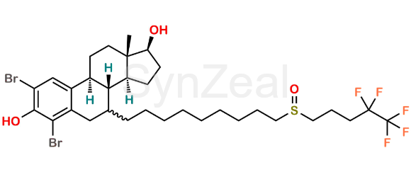 Picture of Fulvestrant Dibromo Analogue Impurity