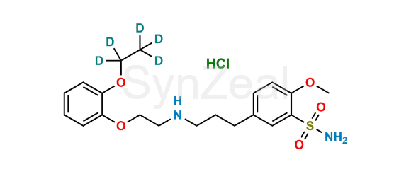 Picture of (R)-(-)-Tamsulosin-d5 HCl (ethoxy-d5)