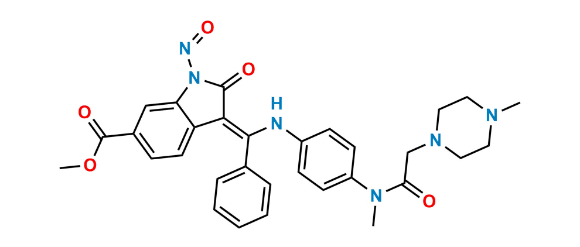 Picture of N-Nitroso Nintedanib Impurity 1