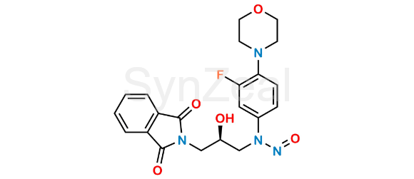 Picture of N-Nitroso Linezolid Desacetamide Descarbonyl Phthalimide (S)-Isomer