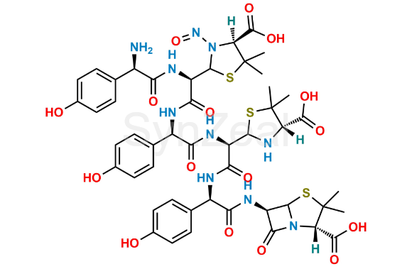 Picture of N-Nitroso Amoxicillin Impurity J Trimer