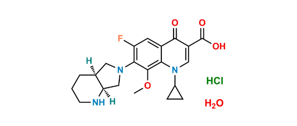 Picture of Moxifloxacin Hydrochloride Monohydrate