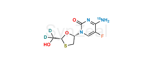 Picture of Emtricitabine-d2,15N