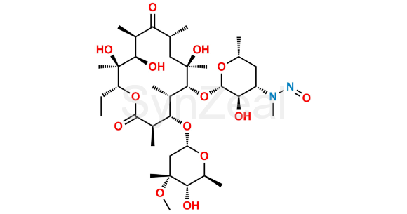 Picture of N-Nitroso Erythromycin EP Impurity B