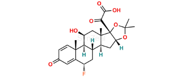Picture of Flunisolide-21-Carboxylic Acid