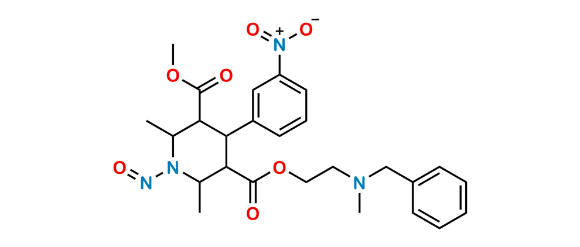 Picture of Tetrahydro Nitroso Nicardipine  